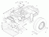 Zerto-Turn Mäher 74243 (Z557) - Toro Z Master Mower, 52" TURBO FORCE Side Discharge Deck (SN: 240000001 - 240999999) (2004) Ersatzteile MAIN FRAME ASSEMBLY