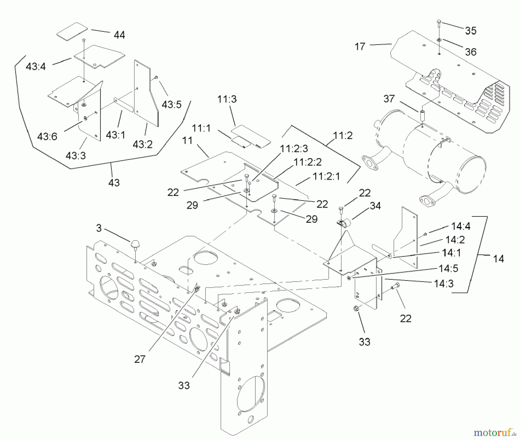  Zerto-Turn Mäher 74244 (Z553) - Toro Z Master Mower, 60