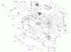 Zerto-Turn Mäher 74245 (Z555) - Toro Z Master Mower, 60" TURBO FORCE Side Discharge Deck (SN: 240000001 - 240002000) (2004) Ersatzteile 60IN DECK ASSEMBLY