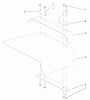 Zerto-Turn Mäher 74245 (Z555) - Toro Z Master Mower, 60" TURBO FORCE Side Discharge Deck (SN: 240000001 - 240002000) (2004) Ersatzteile RUBBER DEFLECTOR ASSEMBLY NO. 106-3249