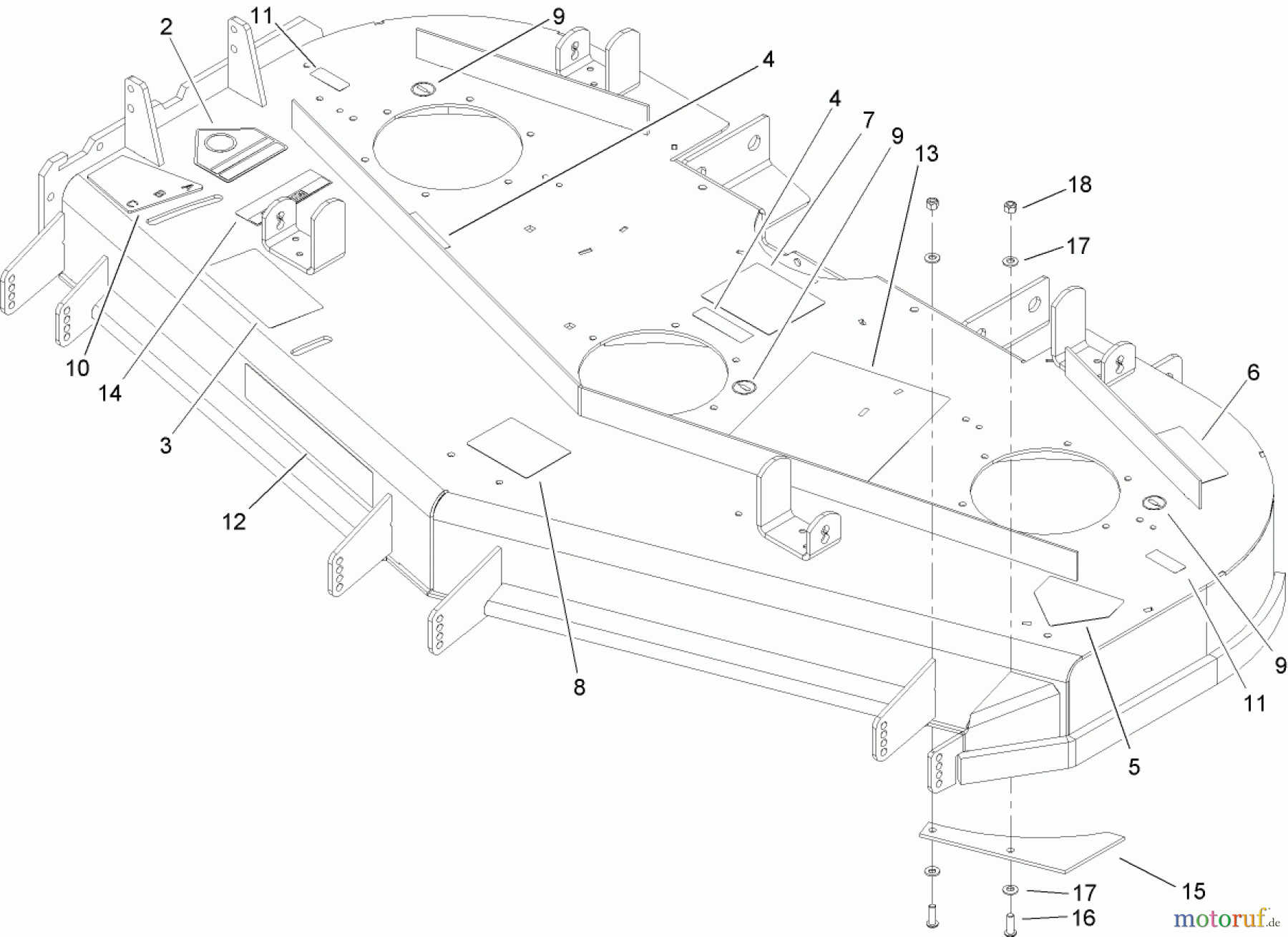  Zerto-Turn Mäher 74245 (Z555) - Toro Z Master Mower, 60