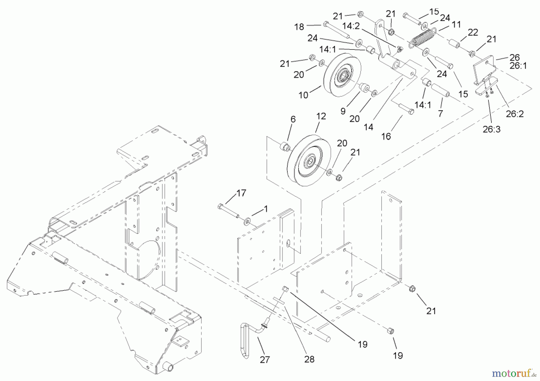  Zerto-Turn Mäher 74245 (Z555) - Toro Z Master Mower, 60