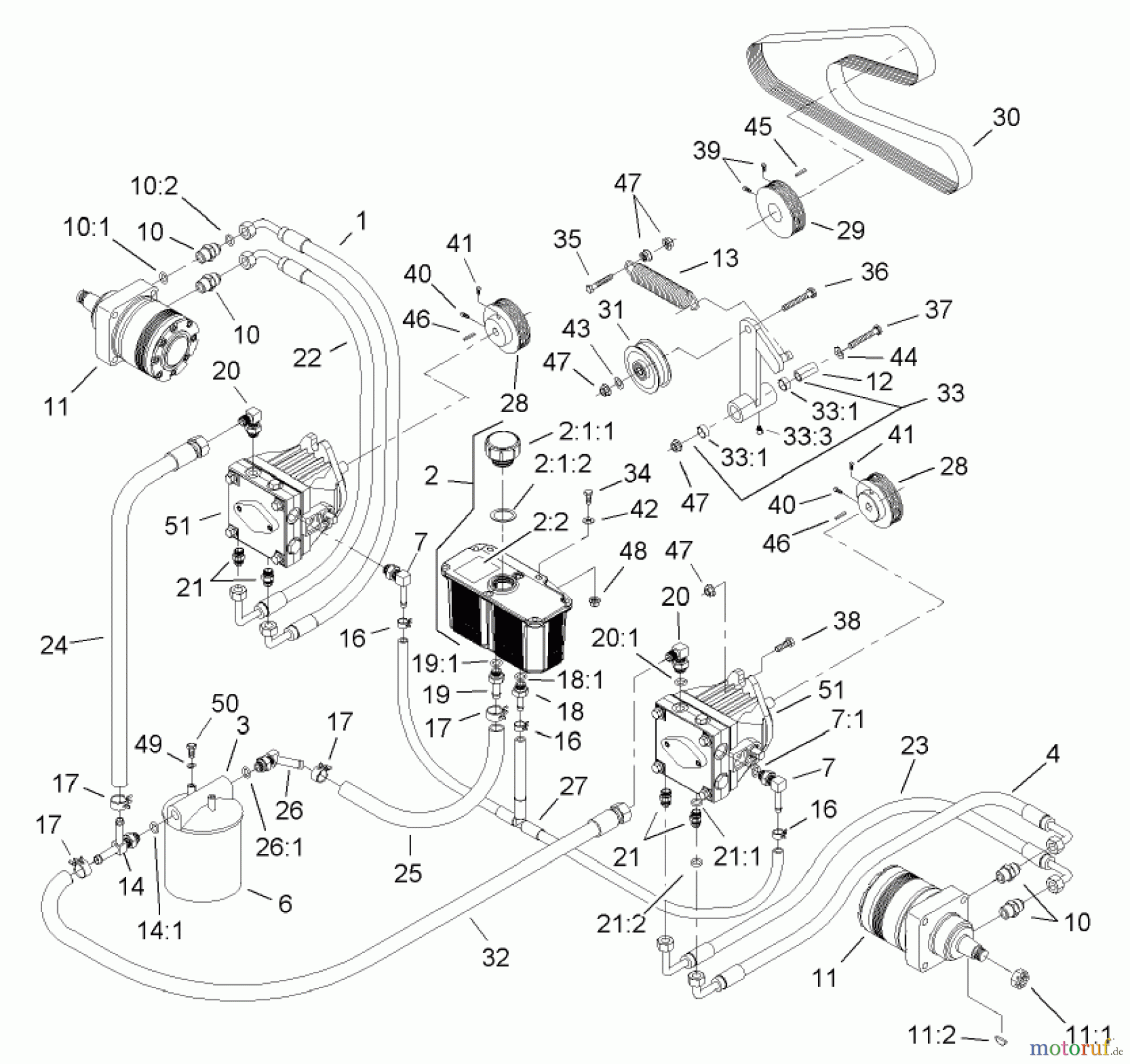  Zerto-Turn Mäher 74245 (Z555) - Toro Z Master Mower, 60