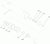 Compact Utility Attachments 23163 - Toro Backhoe, Dingo Compact Utility Loader (SN: 290000001 - 290999999) (2009) Ersatzteile HYDRAULIC CYLINDER ASSEMBLY NO. 107-9474