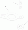 Zerto-Turn Mäher 74246TE (Z557) - Toro Z Master Mower, 152cm TURBO FORCE Side Discharge Deck (SN: 260000001 - 260999999) (2006) Ersatzteile EXHAUST ASSEMBLY KOHLER CH740 0075