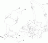 Zerto-Turn Mäher 74246TE (Z557) - Toro Z Master Mower, 152cm TURBO FORCE Side Discharge Deck (SN: 260000001 - 260999999) (2006) Ersatzteile SEAT AND ROLL-OVER PROTECTION SYSTEM ASSEMBLY