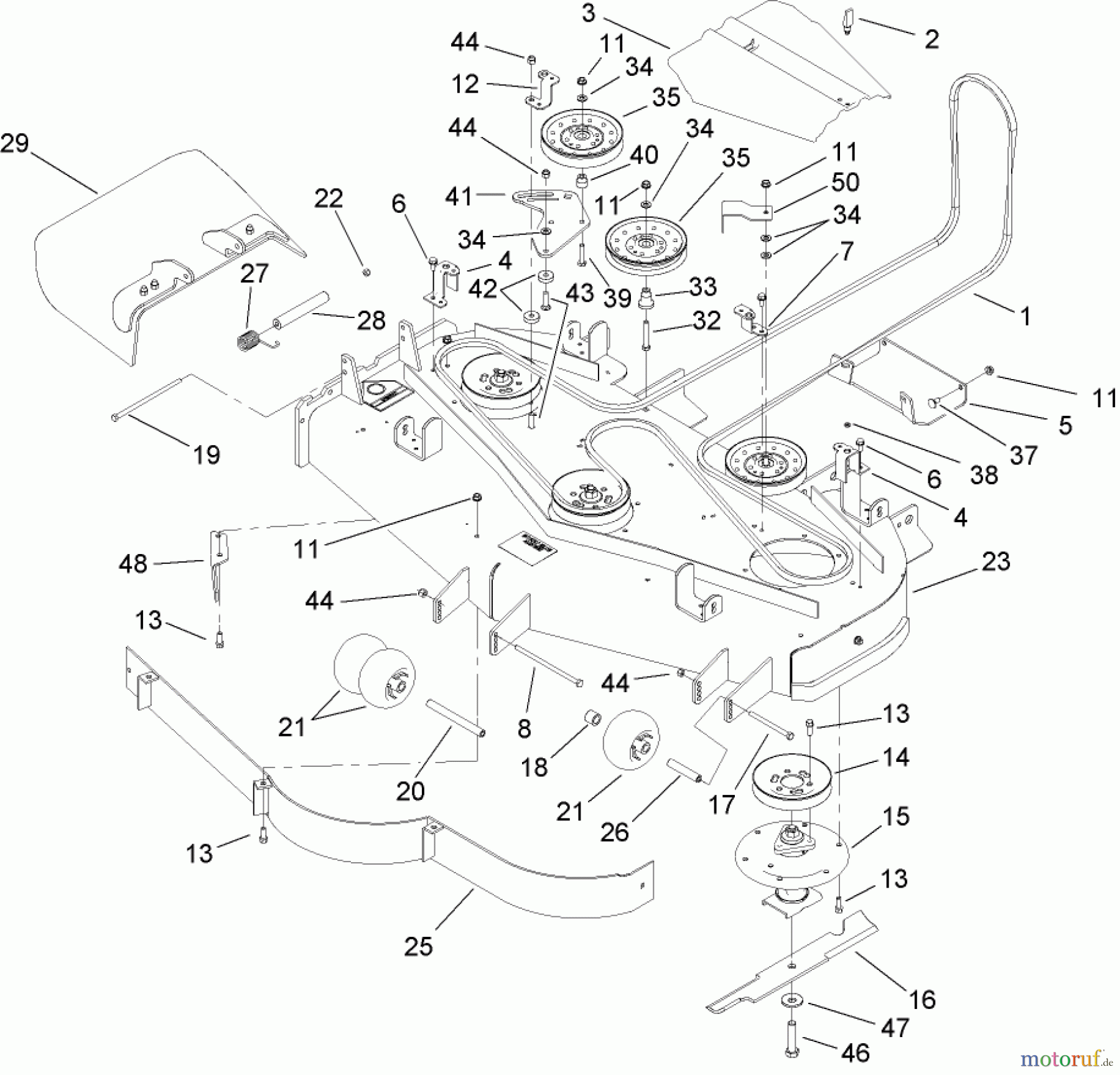  Zerto-Turn Mäher 74248 (Z500) - Toro Z Master Mower, 52