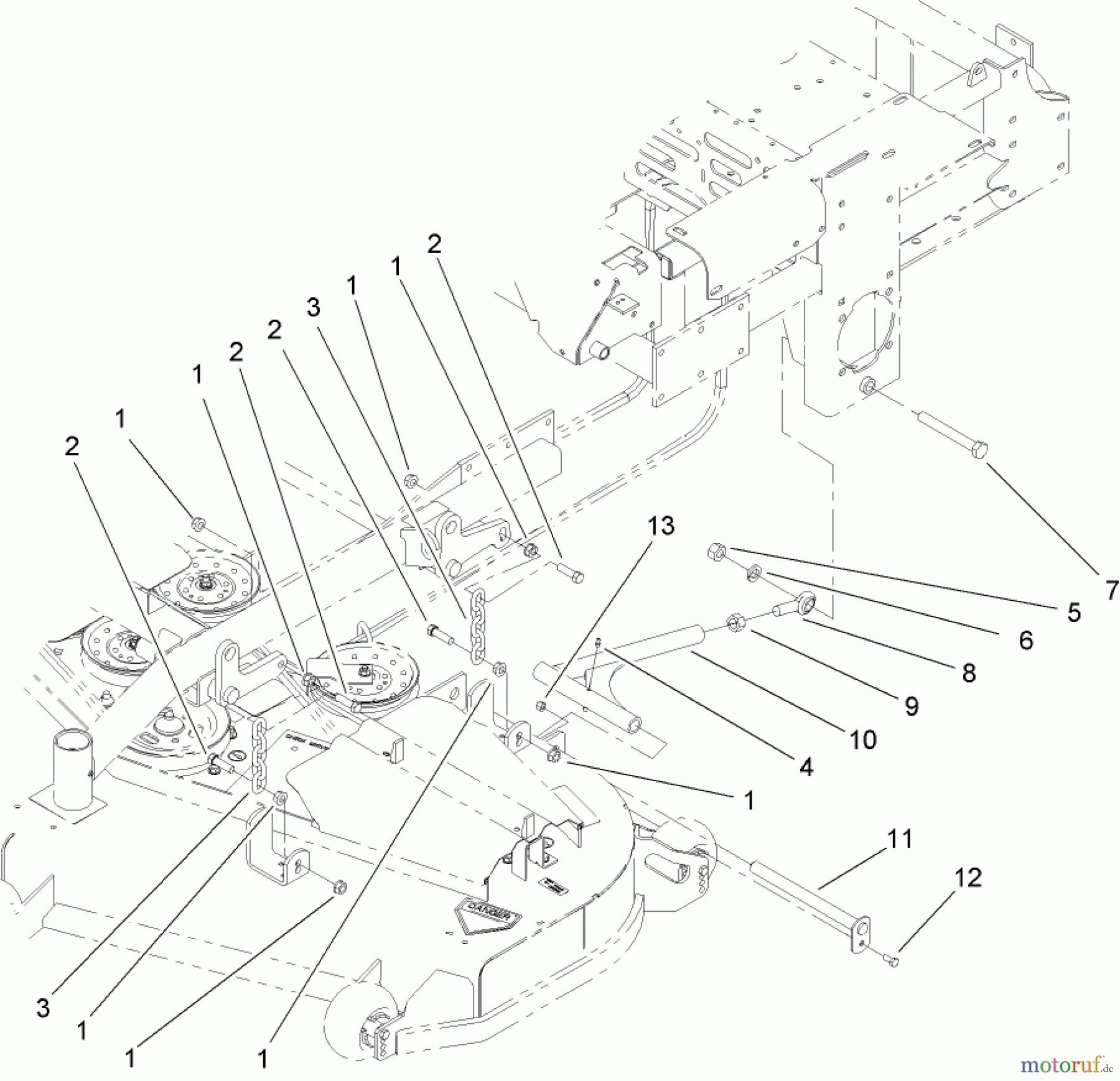  Zerto-Turn Mäher 74248 (Z500) - Toro Z Master Mower, 52