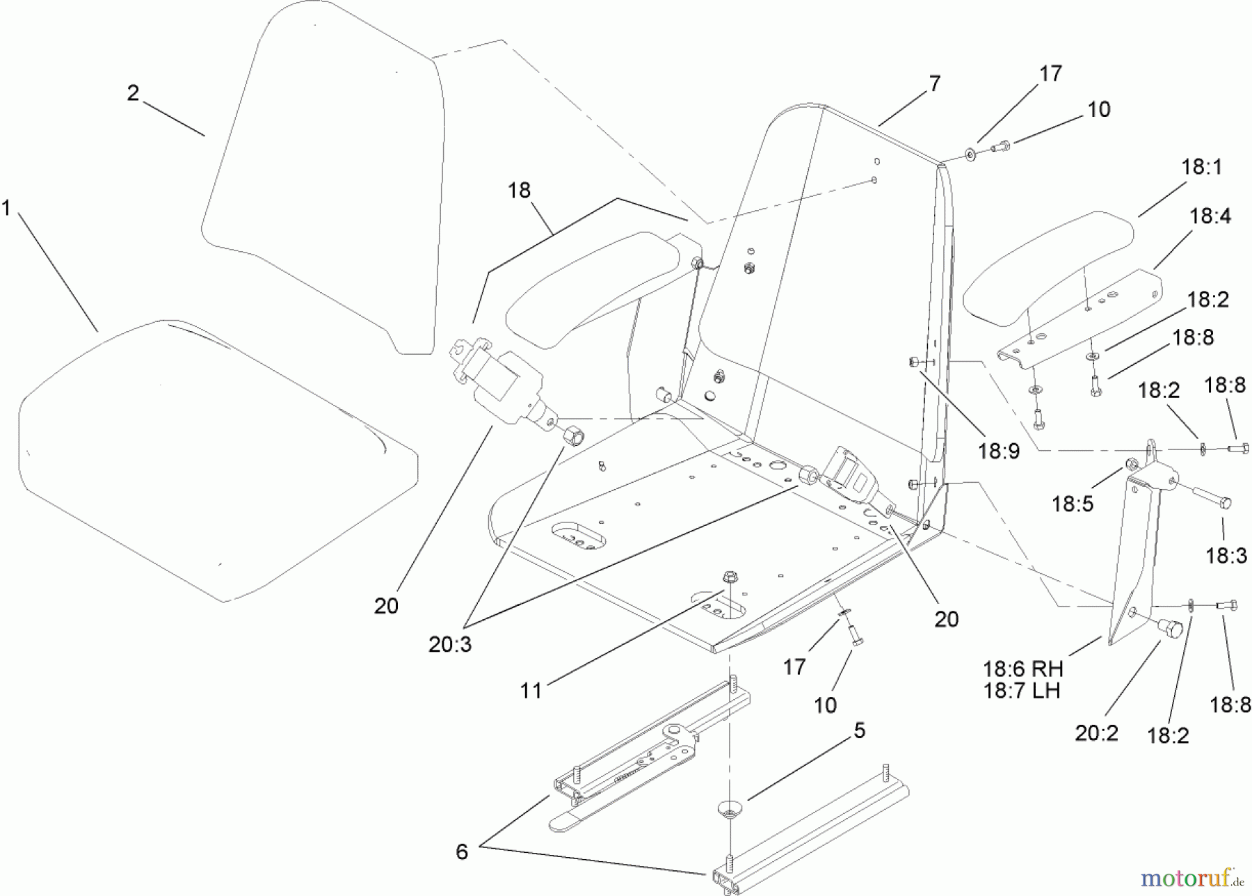  Zerto-Turn Mäher 74248 (Z500) - Toro Z Master Mower, 52