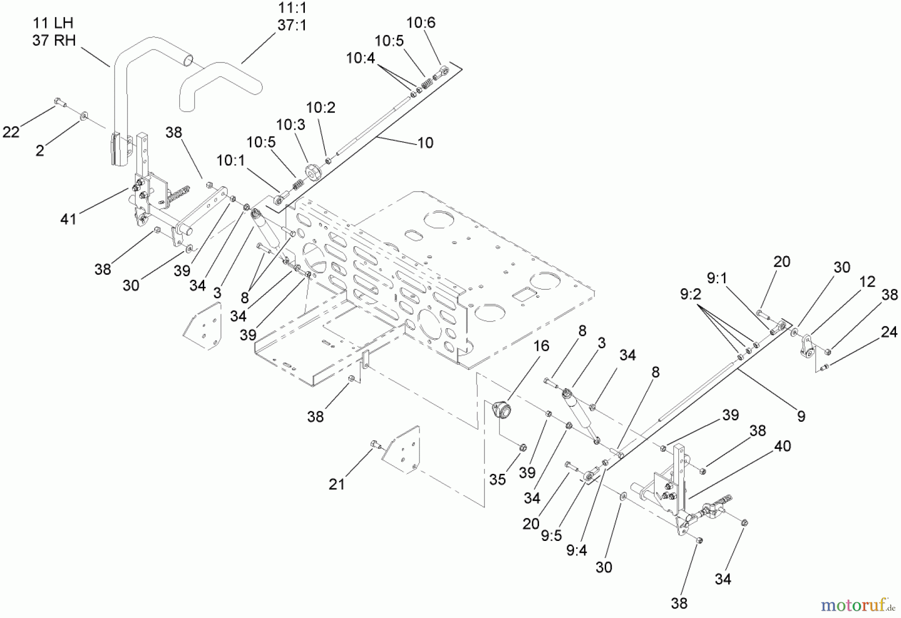  Zerto-Turn Mäher 74248 (Z500) - Toro Z Master Mower, 52