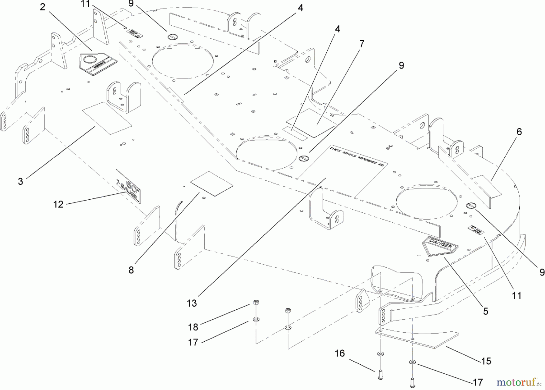  Zerto-Turn Mäher 74249 (Z500) - Toro Z Master Mower, 60