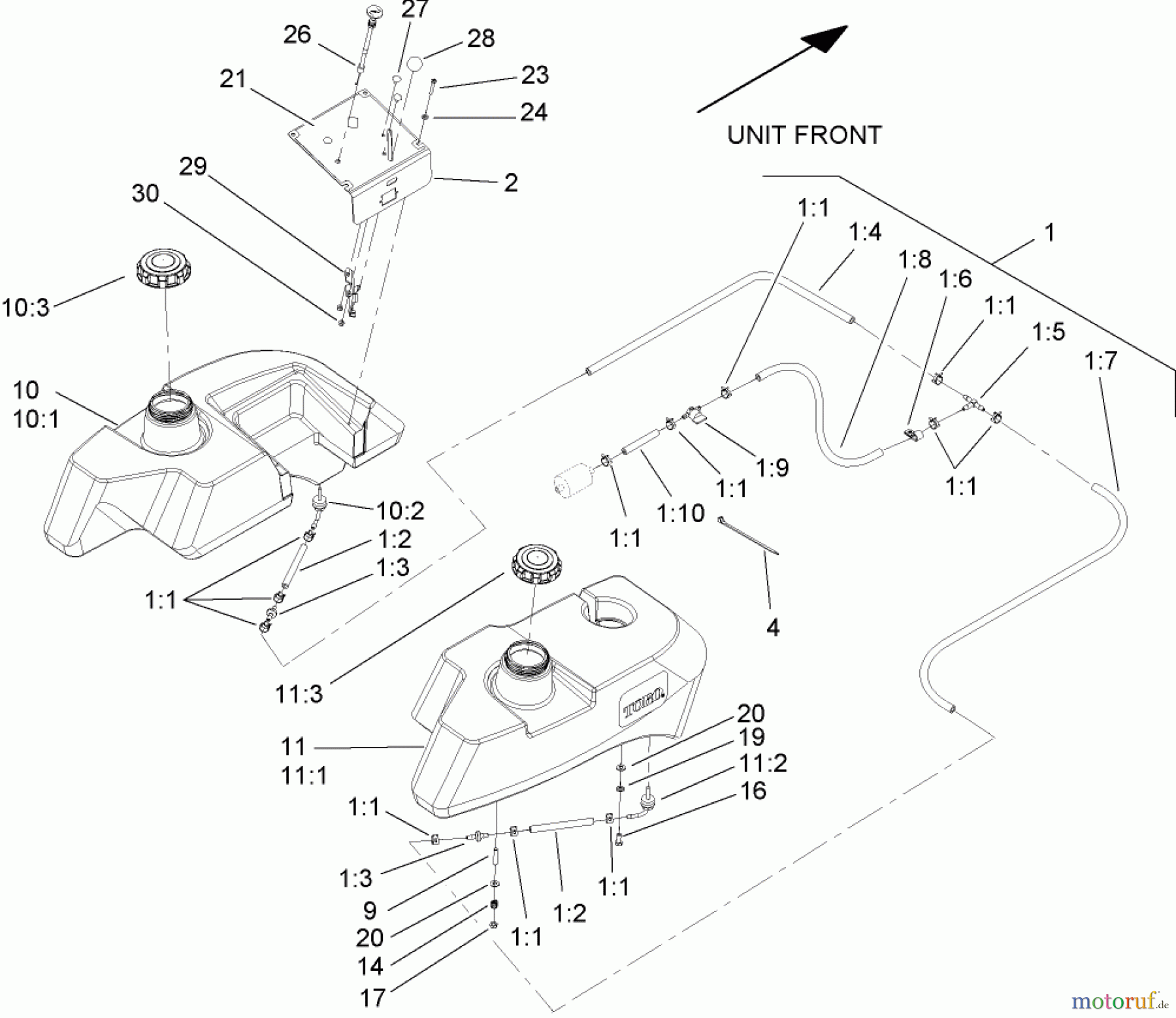  Zerto-Turn Mäher 74249 (Z500) - Toro Z Master Mower, 60