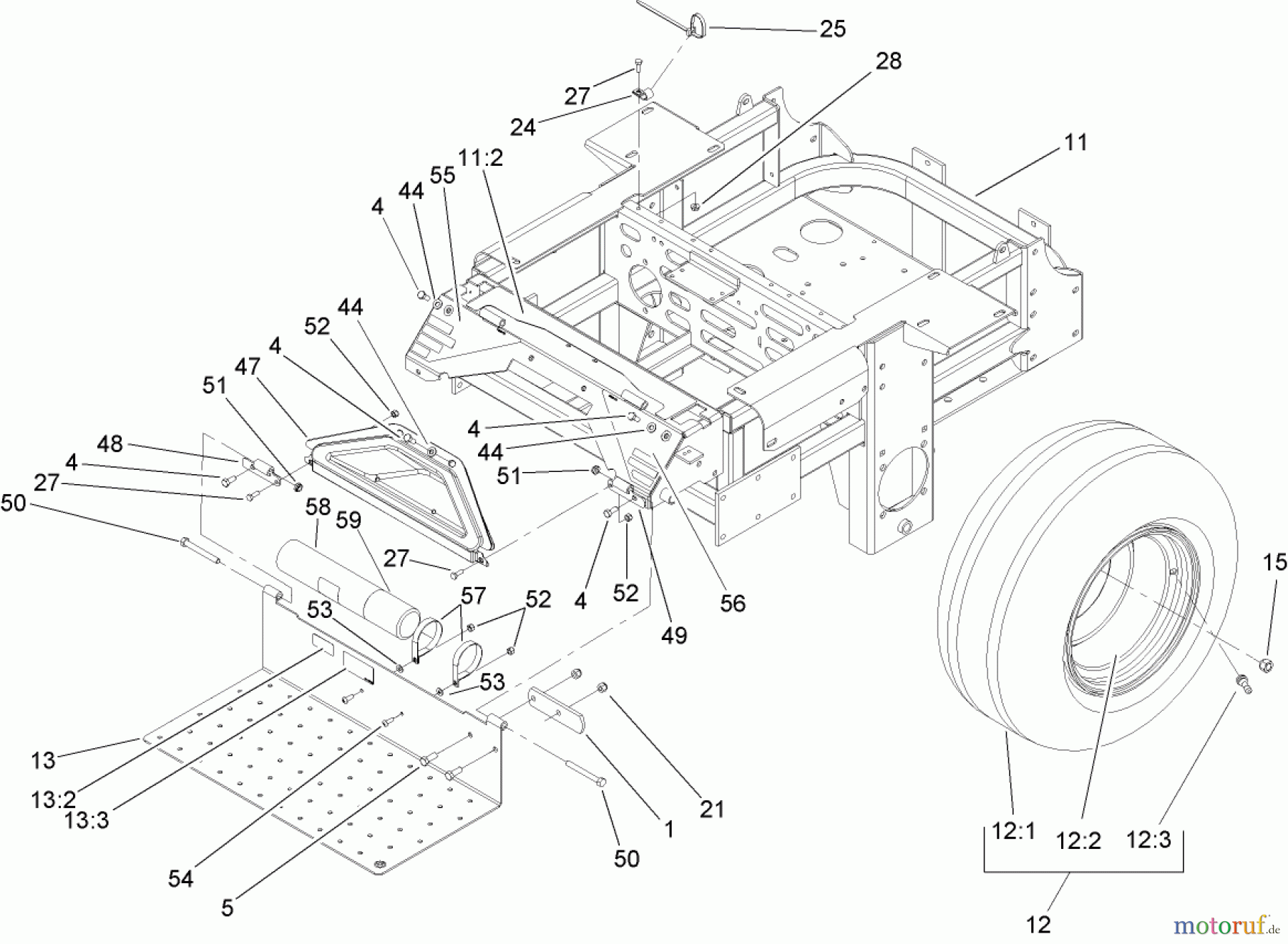  Zerto-Turn Mäher 74249 (Z500) - Toro Z Master Mower, 60