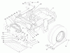 Zerto-Turn Mäher 74250 (Z587L) - Toro Z Master Mower, 60" TURBO FORCE Side Discharge Deck (SN: 240000001 - 240999999) (2004) Ersatzteile MAIN FRAME ASSEMBLY