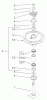 Zerto-Turn Mäher 74250 (Z587L) - Toro Z Master Mower, 60" TURBO FORCE Side Discharge Deck (SN: 240000001 - 240999999) (2004) Ersatzteile SPINDLE ASSEMBLY NO. 106-3217