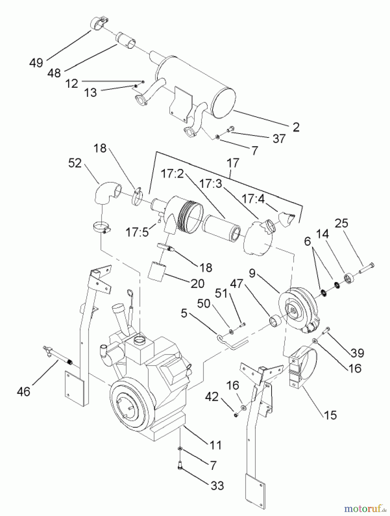  Zerto-Turn Mäher 74251 (Z587L) - Toro Z Master Mower, 60