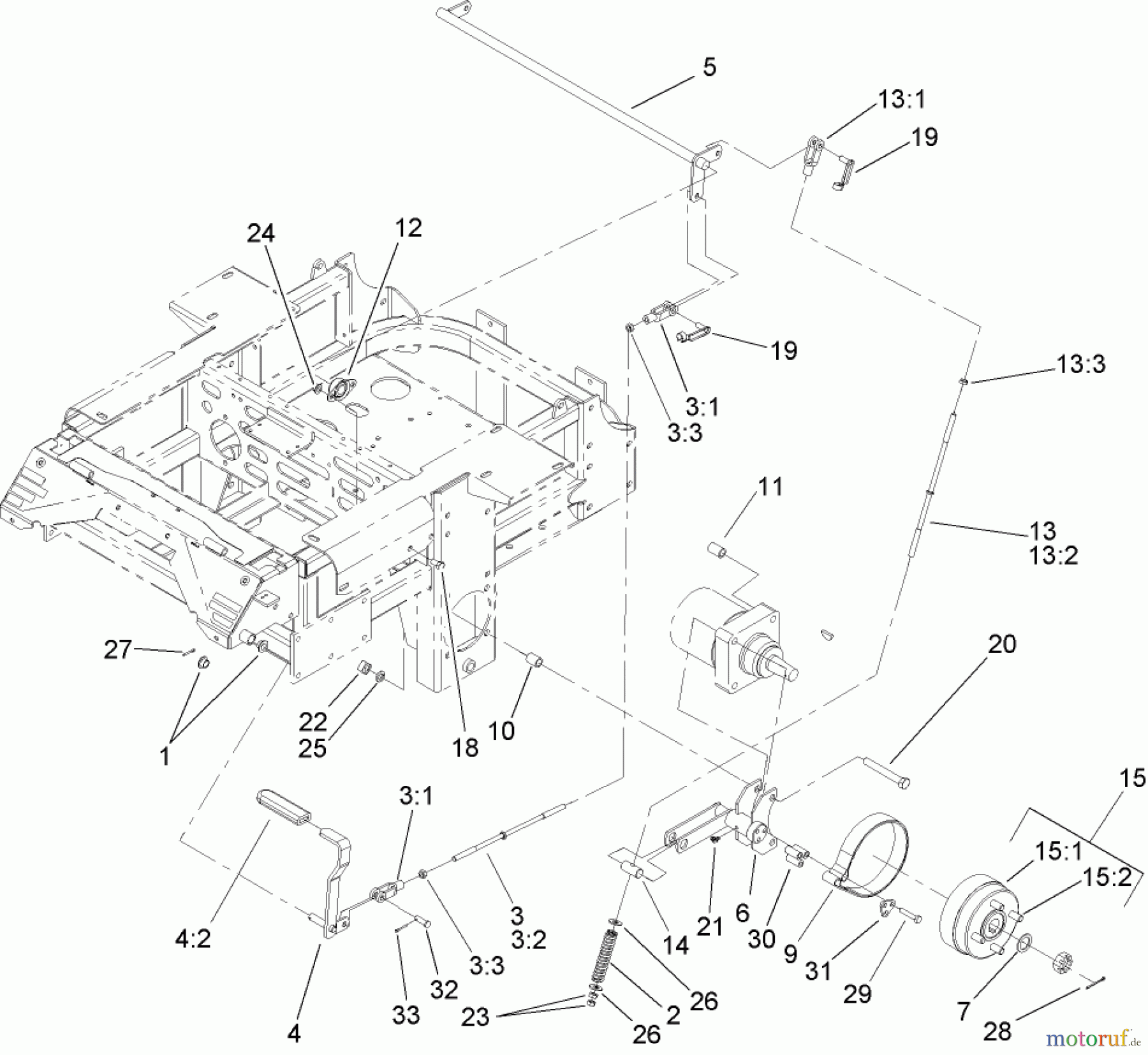  Zerto-Turn Mäher 74251 (Z587L) - Toro Z Master Mower, 60