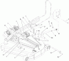 Zerto-Turn Mäher 74251 (Z587L) - Toro Z Master Mower, 60" TURBO FORCE Side Discharge Deck (SN: 250000001 - 250999999) (2005) Ersatzteile DECK MOUNTING ASSEMBLY