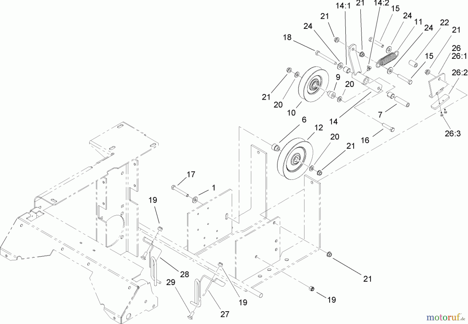  Zerto-Turn Mäher 74251 (Z587L) - Toro Z Master Mower, 60