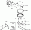 Zerto-Turn Mäher 74251 (Z587L) - Toro Z Master Mower, 60" TURBO FORCE Side Discharge Deck (SN: 260000001 - 260999999) (2006) Ersatzteile AIR FILTER AND MUFFLER ASSEMBLY KAWASAKI FD750D-BS03