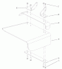 Zerto-Turn Mäher 74252 (Z587L) - Toro Z Master Mower, 72" TURBO FORCE Side Discharge Deck (SN: 240000001 - 240999999) (2004) Ersatzteile RUBBER DEFLECTOR ASSEMBLY NO. 106-3249