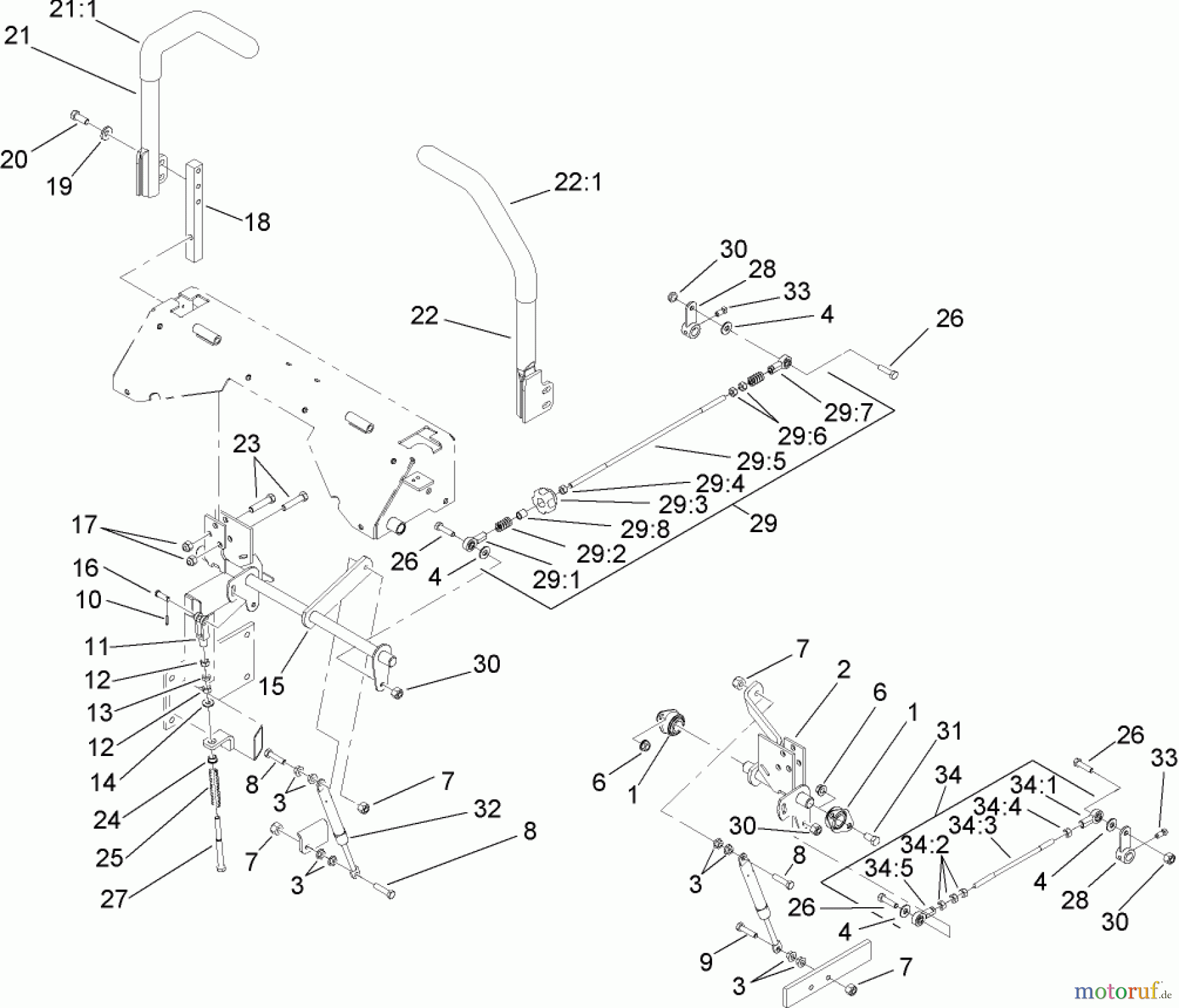  Zerto-Turn Mäher 74253 (Z580) - Toro Z Master Mower, 60