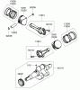 Zerto-Turn Mäher 74253 (Z580) - Toro Z Master Mower, 60" TURBO FORCE Side Discharge Deck (SN: 280000001 - 280999999) (2008) Ersatzteile PISTON AND CRANKSHAFT ASSEMBLY KAWASAKI FD791D-AS07