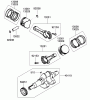 Zerto-Turn Mäher 74253 (Z580) - Toro Z Master Mower, 60" TURBO FORCE Side Discharge Deck (SN: 290000001 - 290999999) (2009) Ersatzteile PISTON AND CRANKSHAFT ASSEMBLY KAWASAKI FD791D-AS07