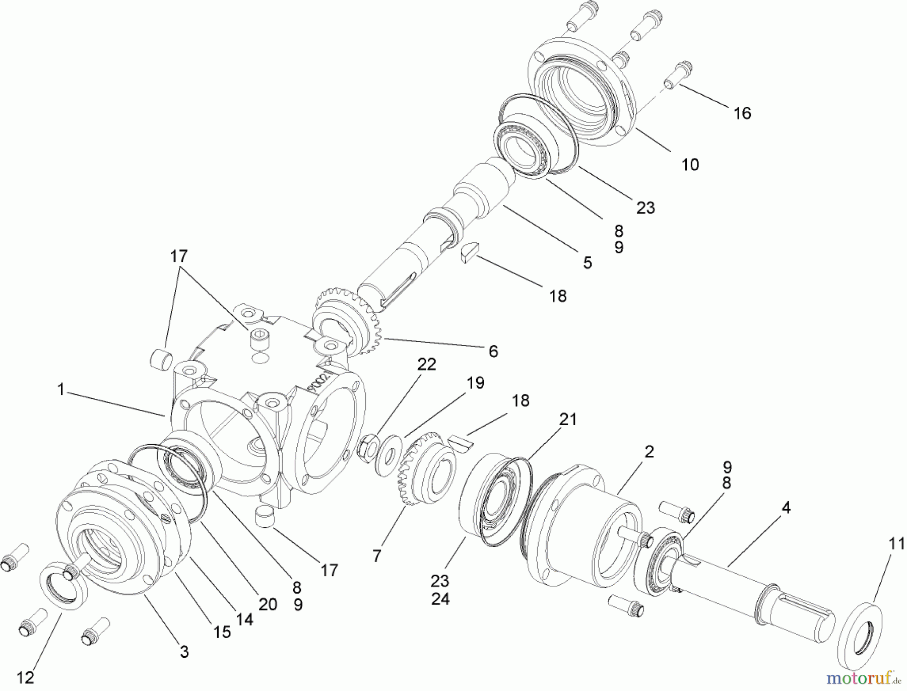  Zerto-Turn Mäher 74253 (Z589) - Toro Z Master Mower, 60