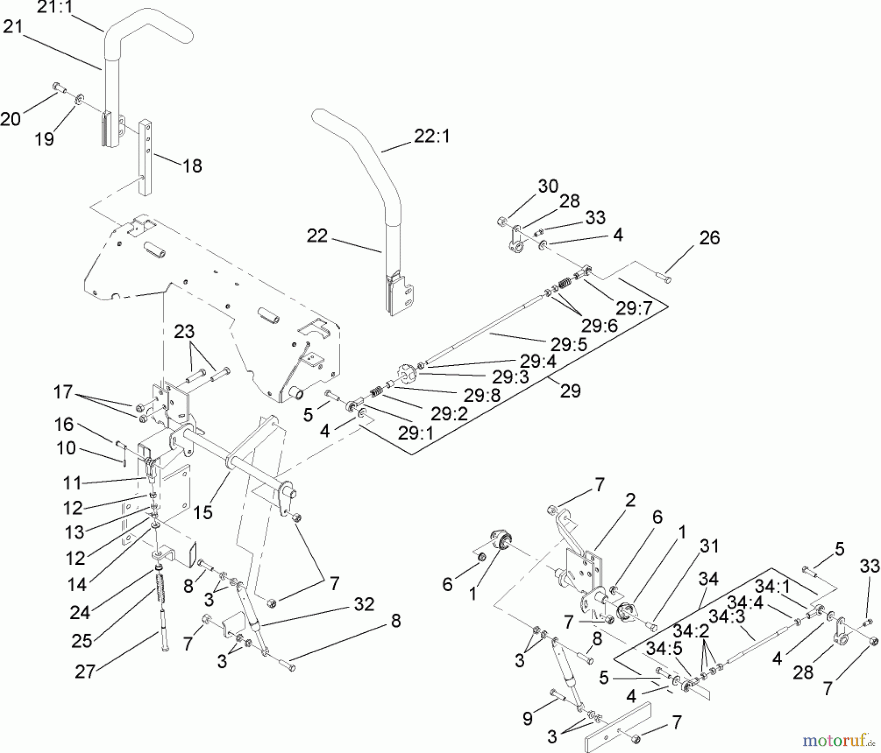  Zerto-Turn Mäher 74253 (Z589) - Toro Z Master Mower, 60