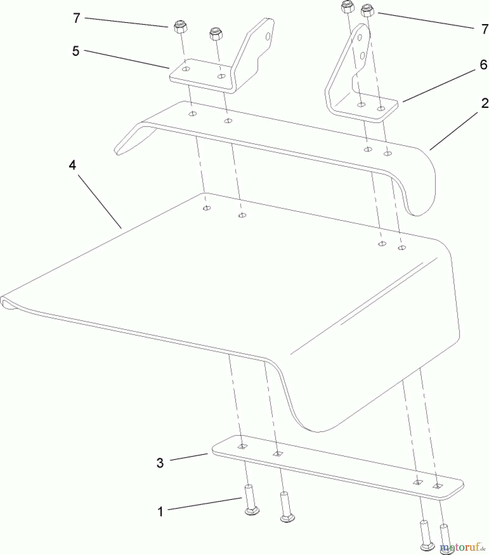  Zerto-Turn Mäher 74253 (Z589) - Toro Z Master Mower, 60