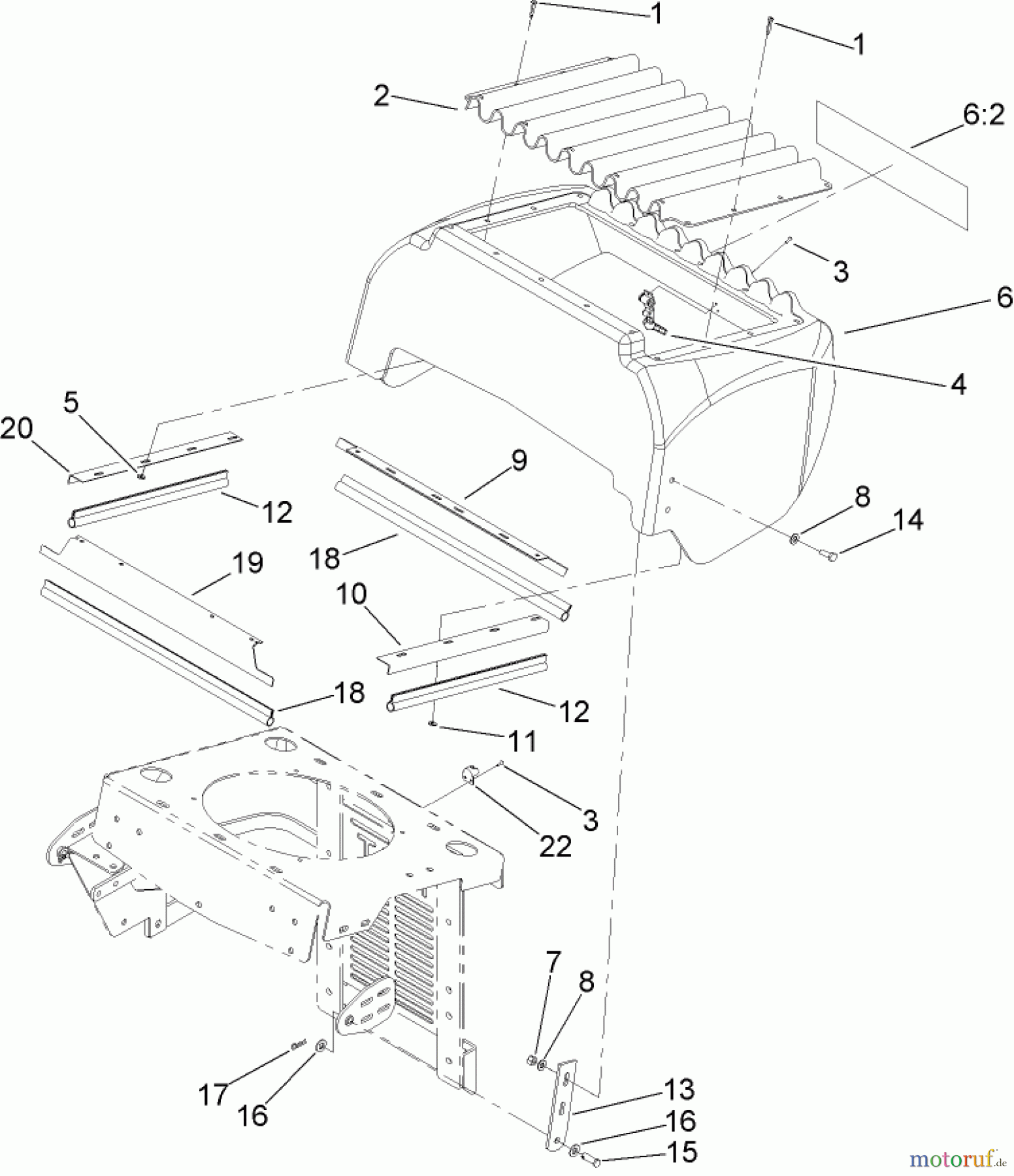  Zerto-Turn Mäher 74254 (Z580) - Toro Z Master Mower, 72