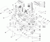 Zerto-Turn Mäher 74254 (Z580) - Toro Z Master Mower, 72" TURBO FORCE Side Discharge Deck (SN: 290000001 - 290999999) (2009) Ersatzteile DECK ASSEMBLY