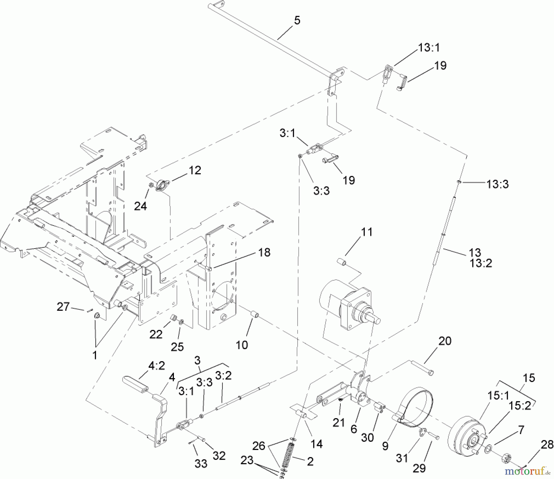  Zerto-Turn Mäher 74256 (Z588E) - Toro Z Master Mower, 72