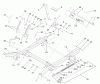 Zerto-Turn Mäher 74256 (Z588E) - Toro Z Master Mower, 72" TURBO FORCE Side Discharge Deck (SN: 240000001 - 240999999) (2004) Ersatzteile FRONT FRAME ASSEMBLY