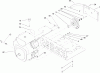 Zerto-Turn Mäher 74256 (Z588E) - Toro Z Master Mower, 72" TURBO FORCE Side Discharge Deck (SN: 250000001 - 250999999) (2005) Ersatzteile ENGINE AND CLUTCH ASSEMBLY