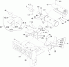 Zerto-Turn Mäher 74256 (Z588E) - Toro Z Master Mower, 72" TURBO FORCE Side Discharge Deck (SN: 250000001 - 250999999) (2005) Ersatzteile MUFFLER AND GUARD ASSEMBLY