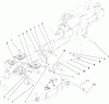 Zerto-Turn Mäher 74256 (Z588E) - Toro Z Master Mower, 72" TURBO FORCE Side Discharge Deck (SN: 260000001 - 260000108) (2006) Ersatzteile DECK CONNECTION ASSEMBLY