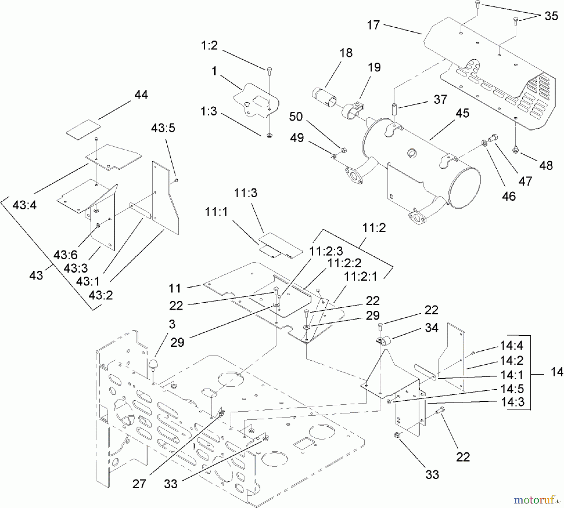  Zerto-Turn Mäher 74256 (Z588E) - Toro Z Master Mower, 72