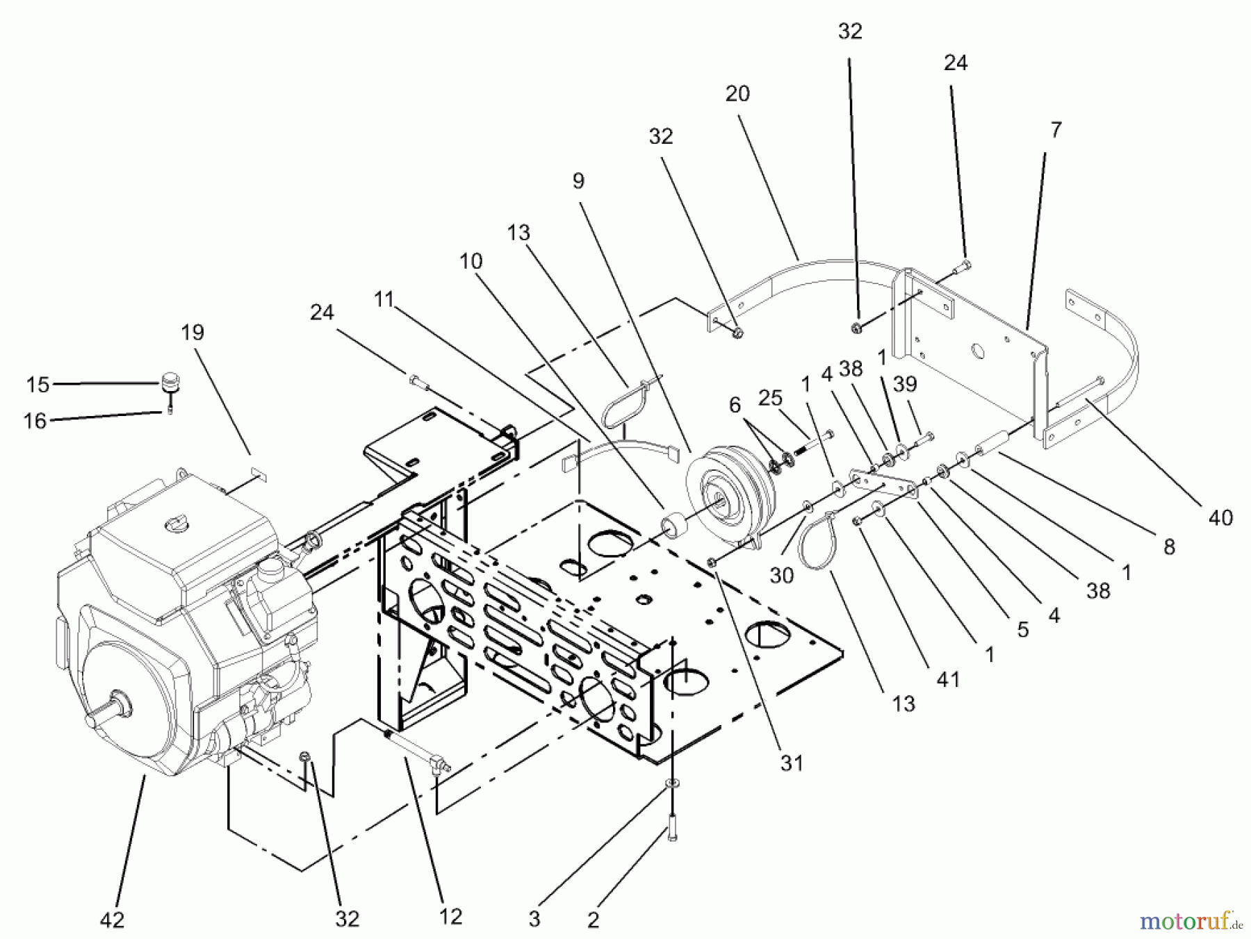  Zerto-Turn Mäher 74258 (Z288E) - Toro Z Master Mower, 62