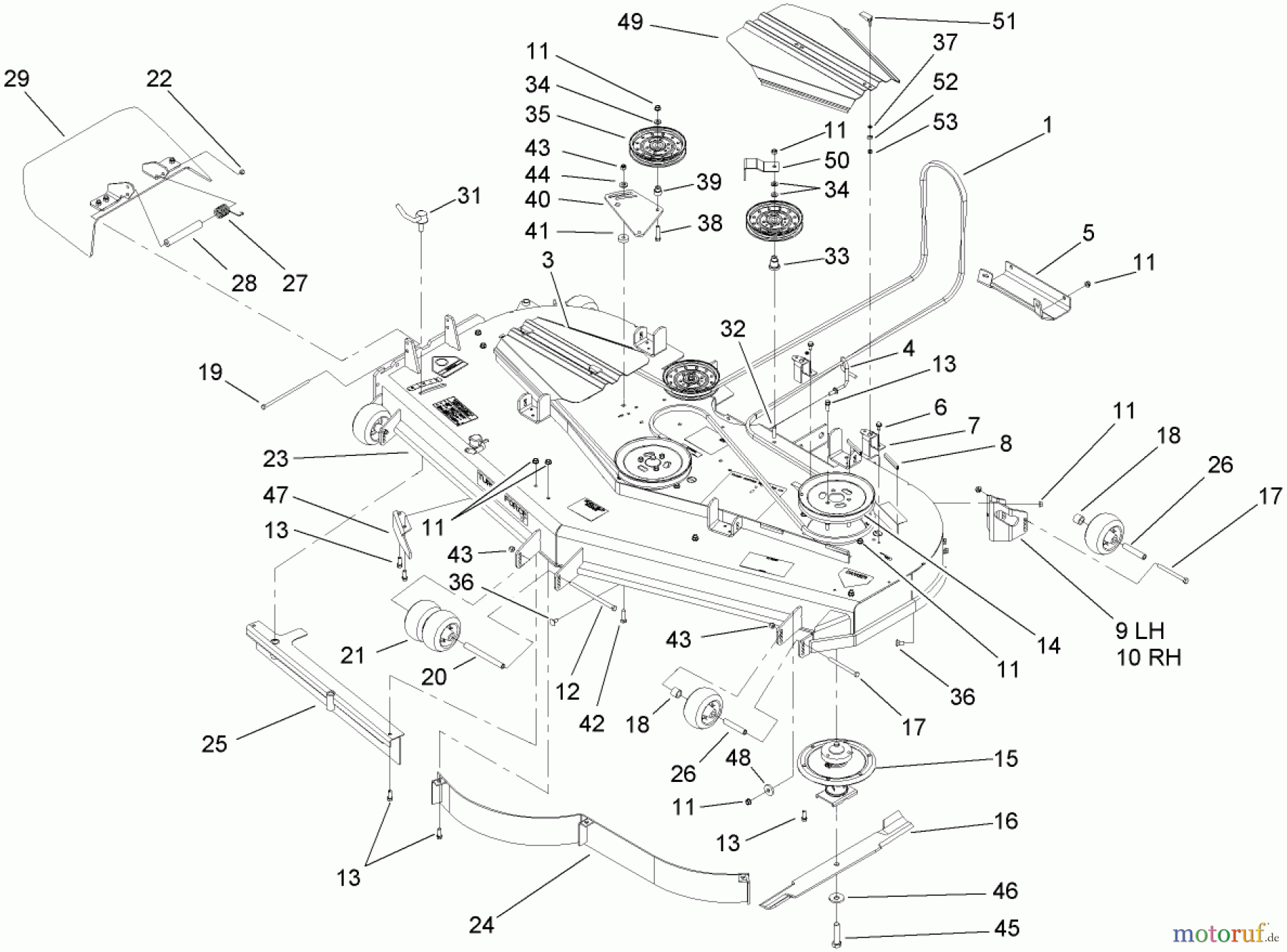  Zerto-Turn Mäher 74263 (Z560) - Toro Z Master Mower, 72