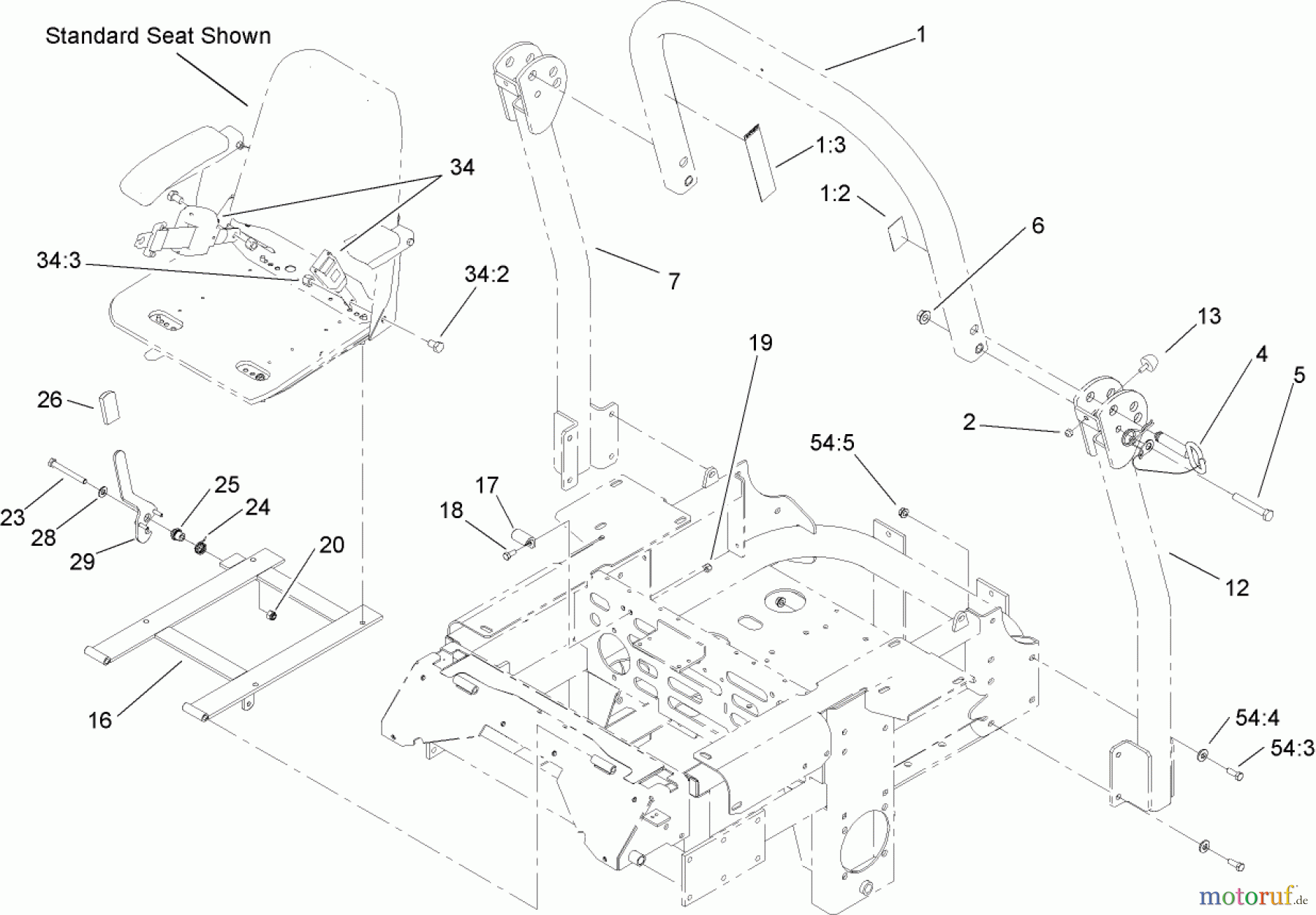  Zerto-Turn Mäher 74263 (Z560) - Toro Z Master Mower, 72