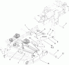 Zerto-Turn Mäher 74263 (Z560) - Toro Z Master Mower, 72" TURBO FORCE Side Discharge Deck (SN: 270002001 - 270999999) (2007) Ersatzteile DECK CONNECTION ASSEMBLY