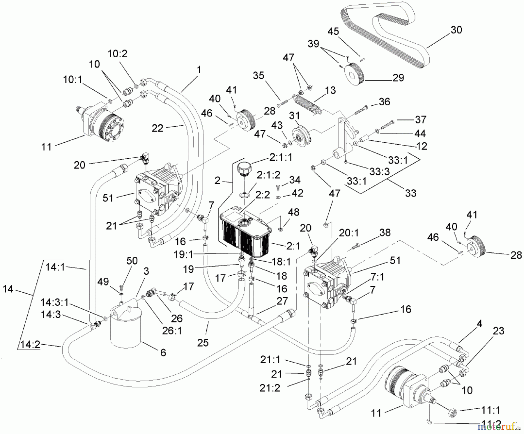  Zerto-Turn Mäher 74263CP (Z560) - Toro Z Master Mower, 72