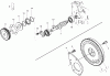 Zerto-Turn Mäher 74264TE (Z580-D) - Toro Z Master Mower, 132cm TURBO FORCE Side Discharge Deck (SN: 280000001 - 280999999) (2008) Ersatzteile FLYWHEEL, FUEL CAMSHAFT AND GOVERNOR SHAFT ASSEMBLY