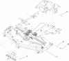 Zerto-Turn Mäher 74264TE (Z580-D) - Toro Z Master Mower, 132cm TURBO FORCE Side Discharge Deck (SN: 290000001 - 290999999) (2009) Ersatzteile DECK CONNECTION ASSEMBLY