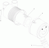 Zerto-Turn Mäher 74264TE (Z580-D) - Toro Z Master Mower, 132cm TURBO FORCE Side Discharge Deck (SN: 310000001 - 310999999) (2010) Ersatzteile AIR CLEANER ASSEMBLY NO. 93-2190