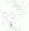 Zerto-Turn Mäher 74264TE (Z580-D) - Toro Z Master Mower, 132cm TURBO FORCE Side Discharge Deck (SN: 310000001 - 310999999) (2010) Ersatzteile HOOD ASSEMBLY