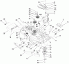 Zerto-Turn Mäher 74264TE (Z593-D) - Toro Z Master Mower, 132cm TURBO FORCE Side Discharge Deck (SN: 270000001 - 270999999) (2007) Ersatzteile DECK ASSEMBLY