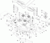 Zerto-Turn Mäher 74265TE (Z580-D) - Toro Z Master Mower, 152cm TURBO FORCE Side Discharge Deck (SN: 310000001 - 310999999) (2010) Ersatzteile DECK ASSEMBLY